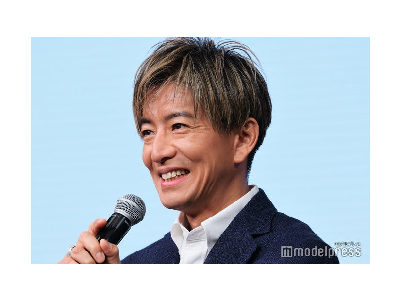 三菱UFJフィナンシャル・グループ「新 TVCM 発表会」に出席した木村拓哉（C）モデルプレス
