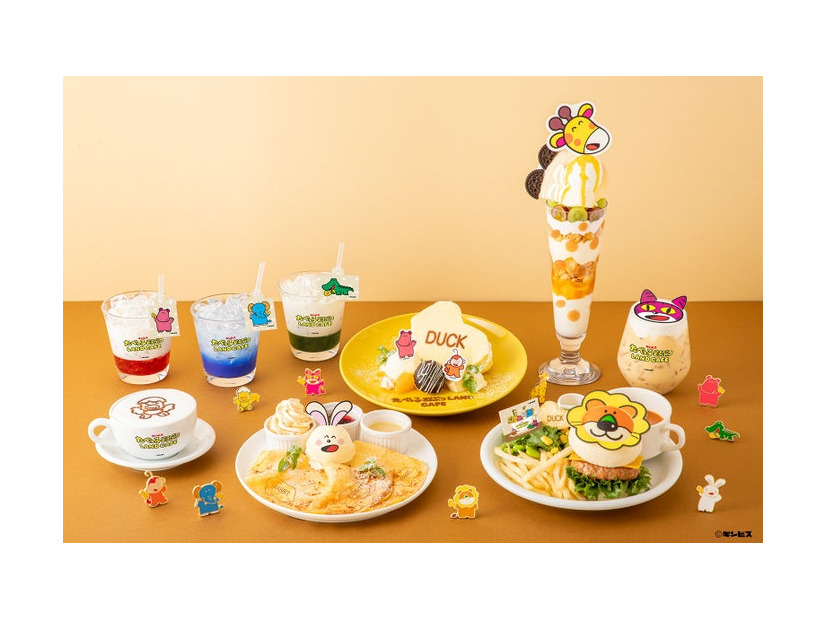 たべっ子どうぶつLAND CAFE（C）ギンビス