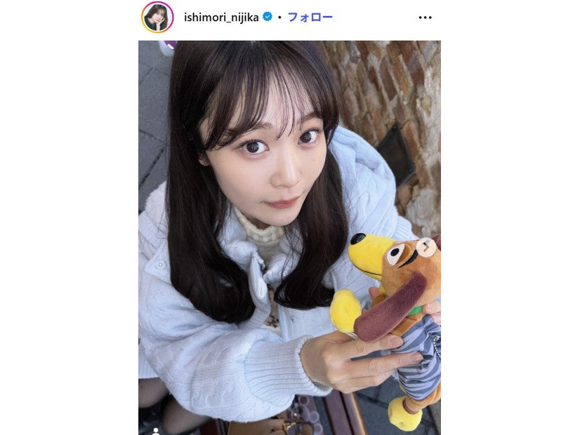 石森虹花Instagramより