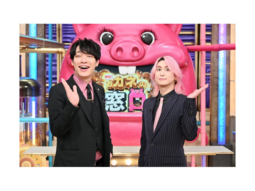 川島明、佐久間大介（C）TBS
