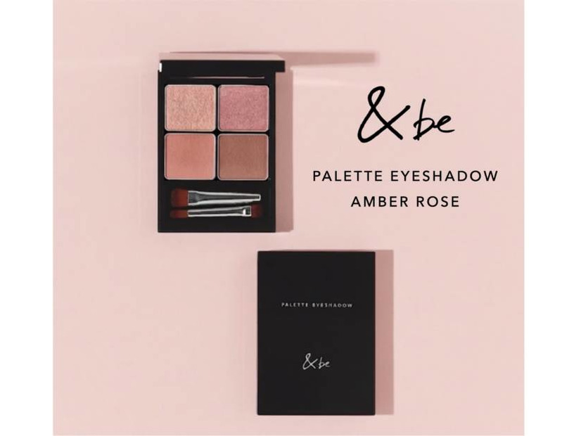 &be、大人気4色アイカラーパレットに春の表情を温かく彩るミルキーロゼカラーが限定登場！