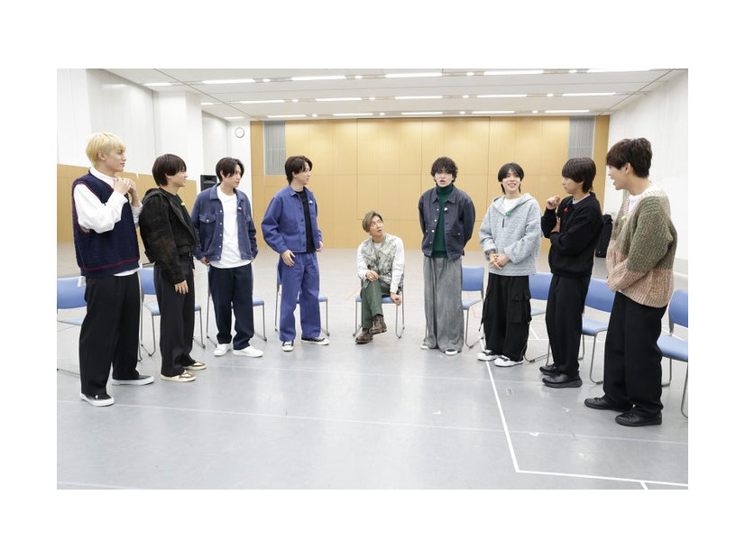 篠塚大輝、猪俣周杜、橋本将生、寺西拓人、木村拓哉、菊池風磨、松島聡、佐藤勝利、原嘉孝（C）フジテレビ