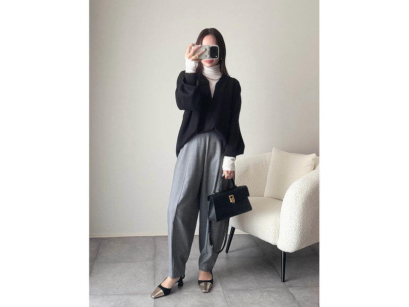 ユニクロを上手に活用！着回しの天才インフルエンサーが着こなす40代の品格きれいめカジュアル