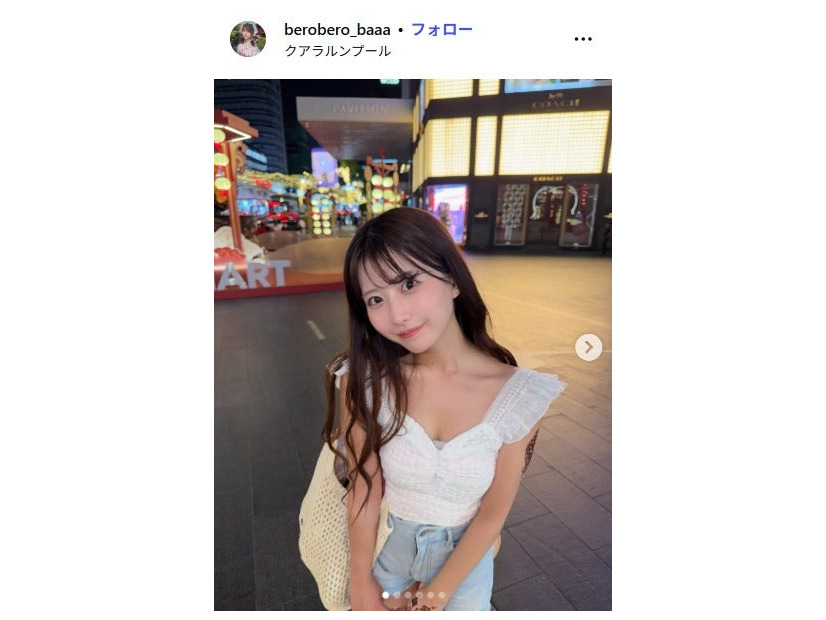 佐藤かれんInstagramより