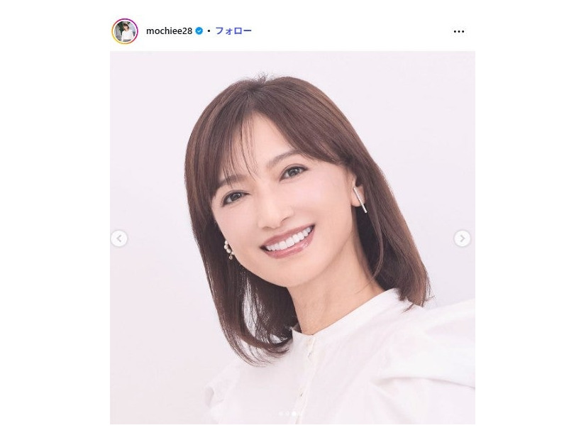 望月理恵アナInstagramより