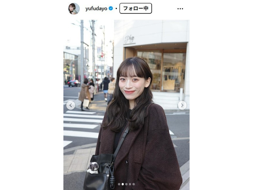 由布菜月Instagramより