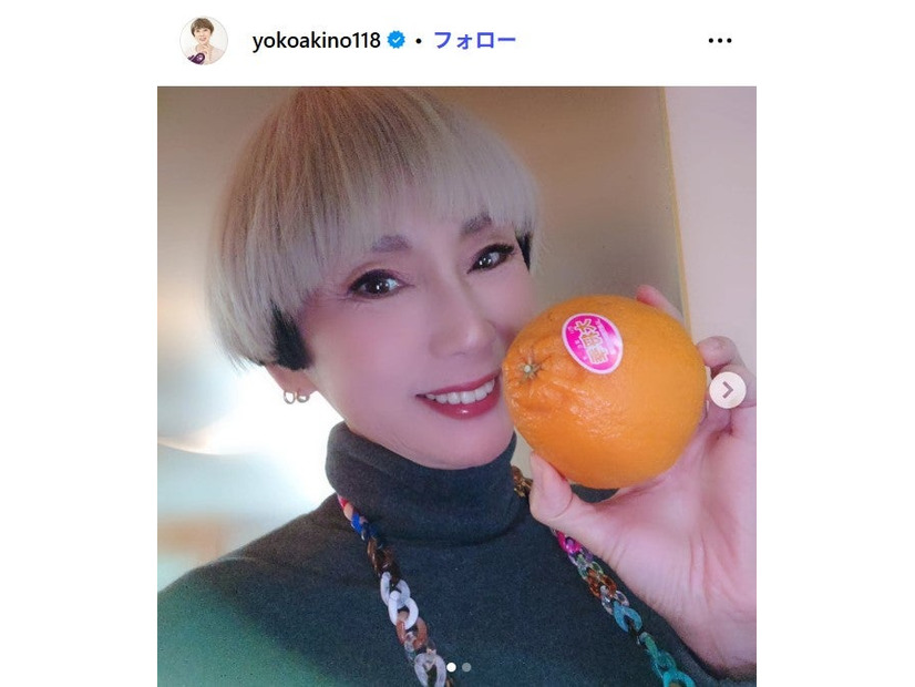秋野暢子Instagramより