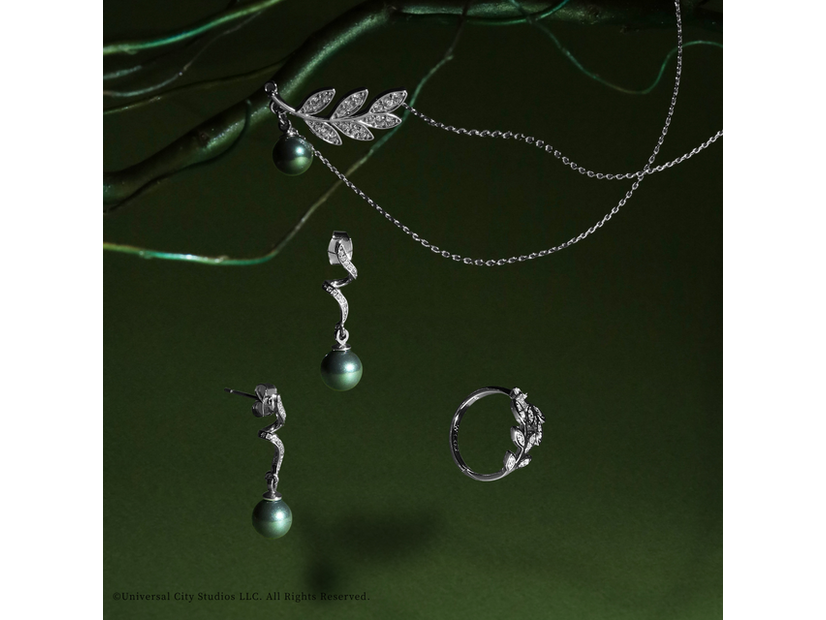 WICKED/アイビーピアス・イヤリング(エルファバ) 　WICKED/リーフネックレス(エルファバ) 　WICKED/リーフリング(エルファバ)