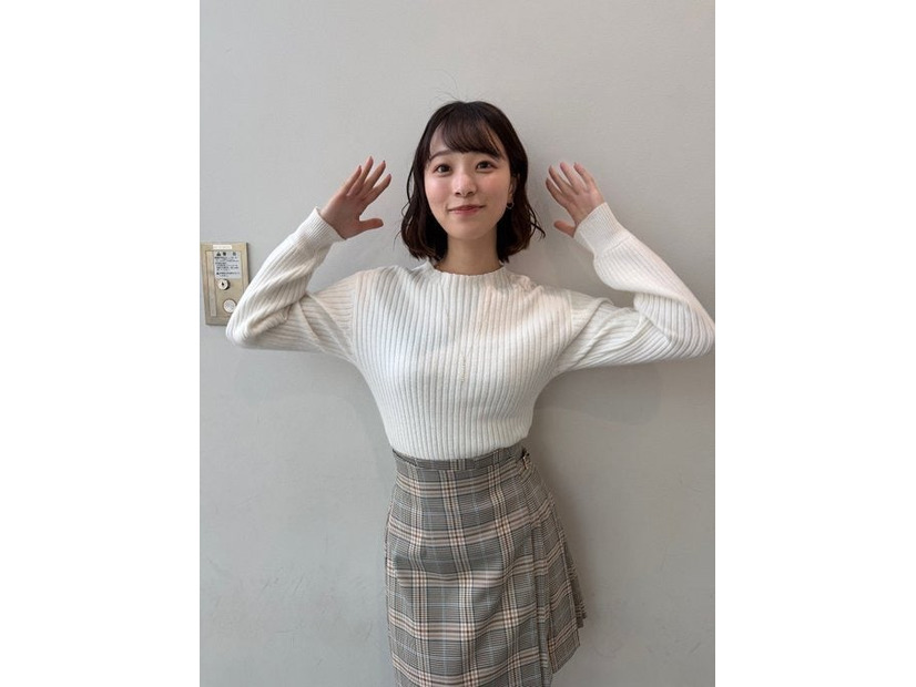 ミディアムヘアの今井春花／今井春花Xより