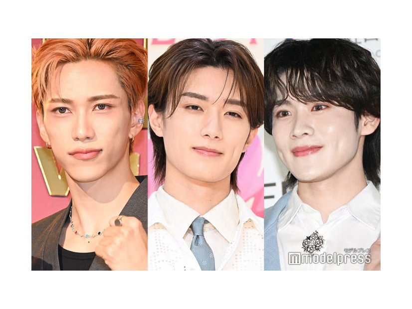 池崎理人、山中柔太朗、大久保波留（C）モデルプレス