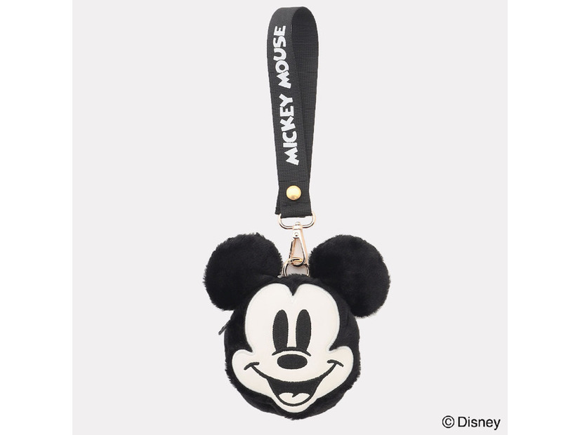 ミッキーマウス／フェイスポーチチャーム　￥2,990（税込）