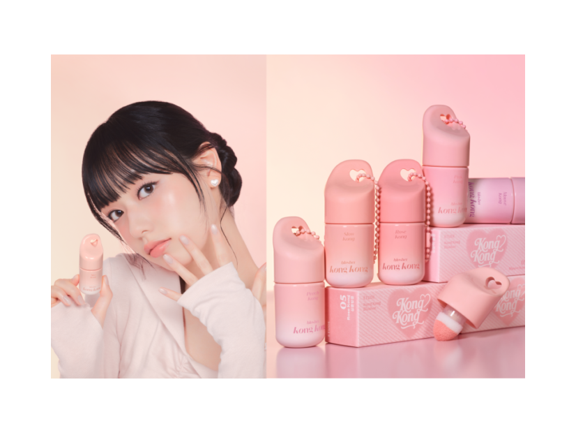 エチュード、じゅわっと血色感で多幸感UP『こんこんチーク』オンライン先行発売