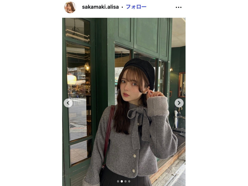 坂巻有紗Instagramより