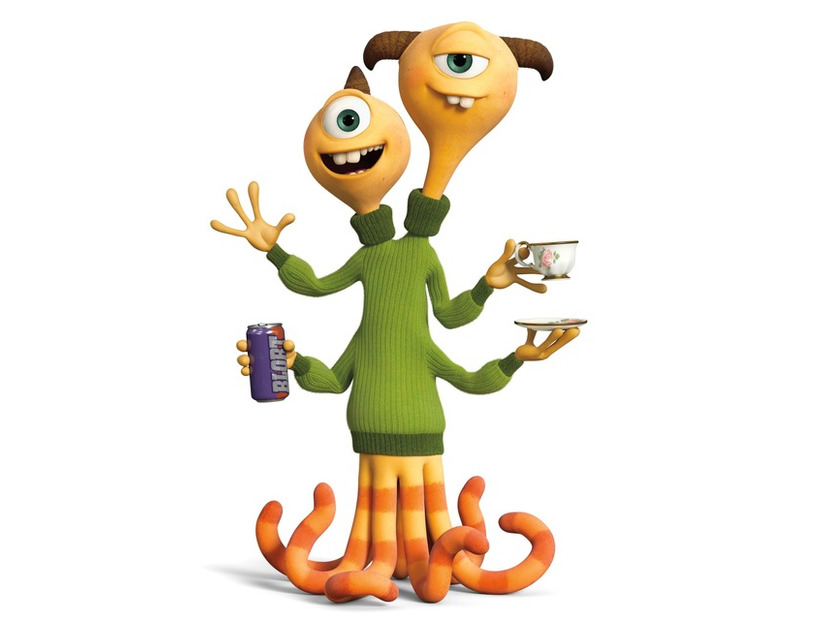 テリ＆テリー・ペリー(声:佐藤せつじ、花輪英司)『モンスターズ・ユニバーシティ』© 2013 Disney Enterprises, Inc. / Pixar