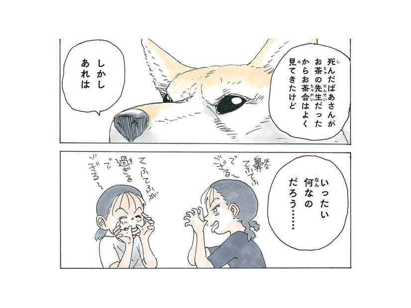 小学生の「おとなのお茶会」スタート！ 犬と猫の目の前で繰り広げられる技とは？【かのこちゃんとマドレーヌ夫人 #７】