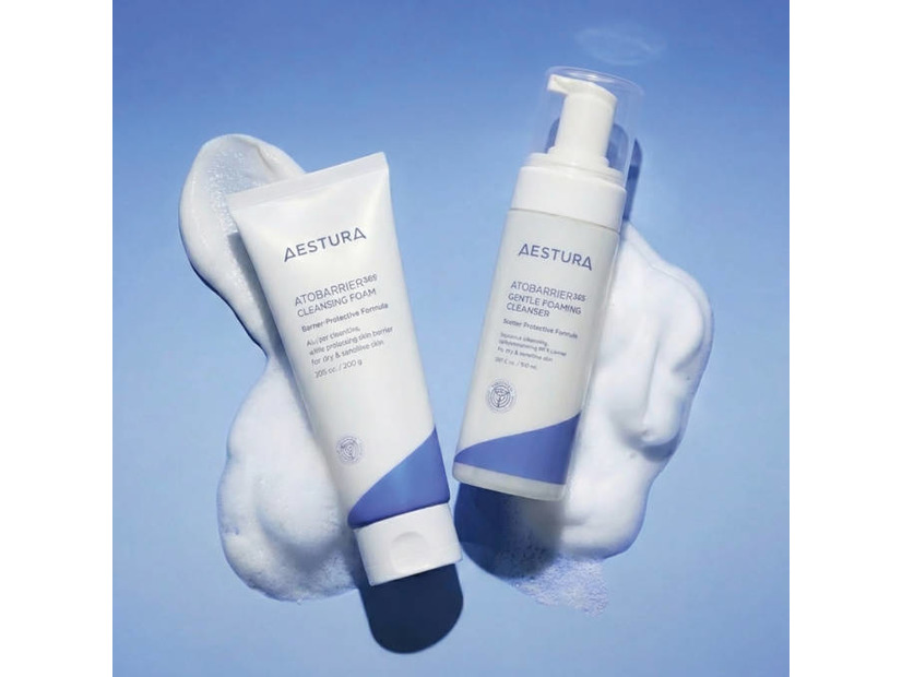 AESTURA、「アトバリア365」シリーズ初クレンジングフォーム誕生＆泡洗顔料もリニューアル