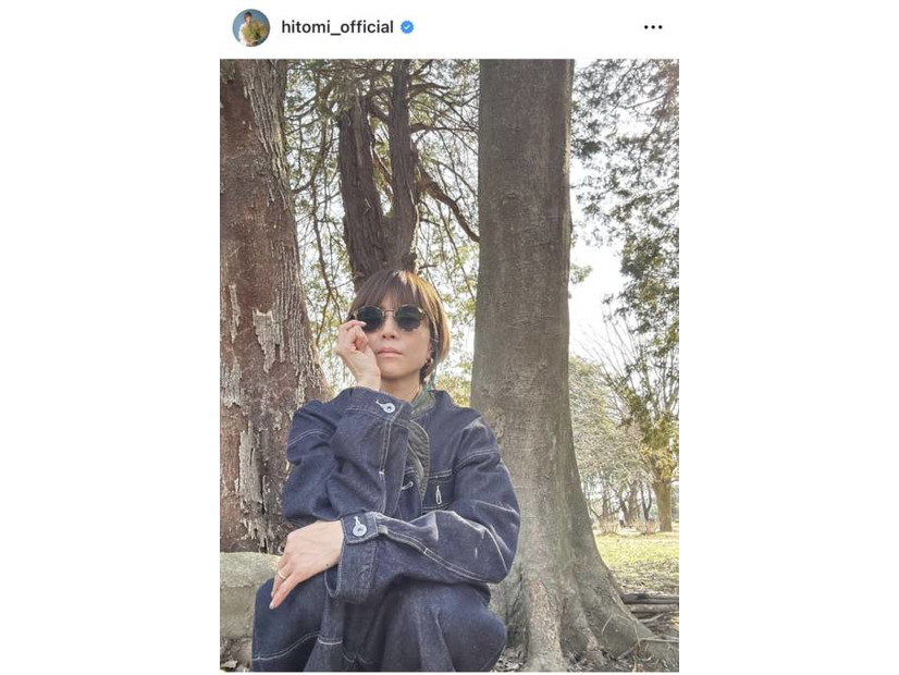 hitomi、“来年には中学生”長男のサッカー観戦へ！成長に母心「ちょっと寂しい」