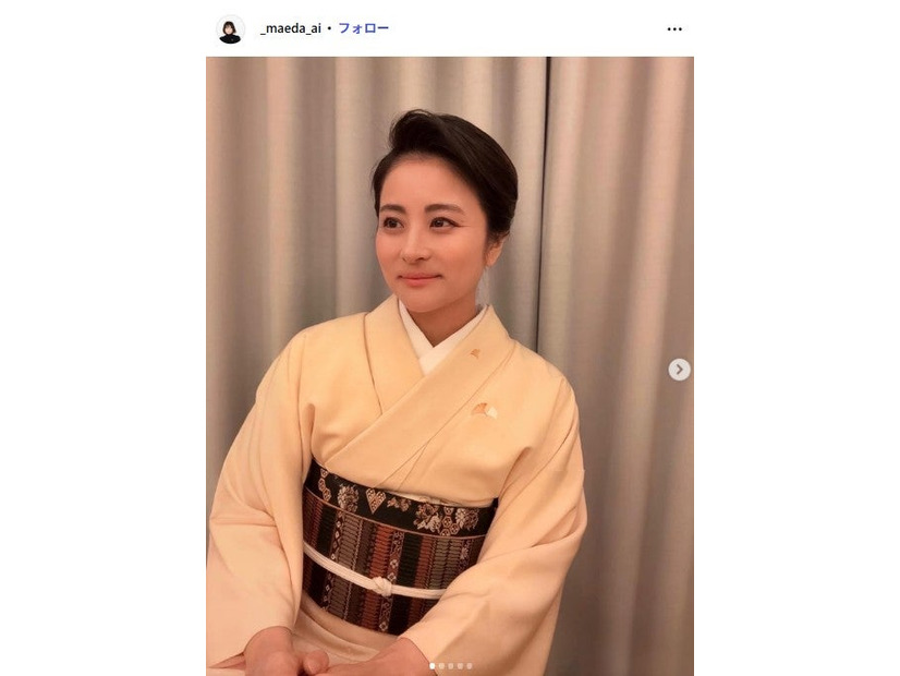 前田愛Instagramより