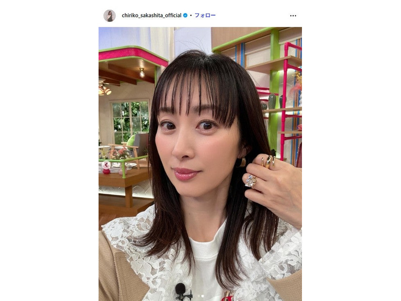 坂下千里子Instagramより