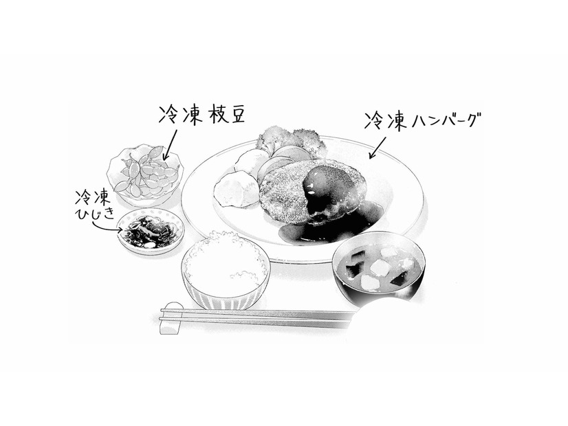 食卓に並ぶのはすべて冷凍。「これじゃ虚しい」満たされない夫の本音【秘密の花園（２） #55】