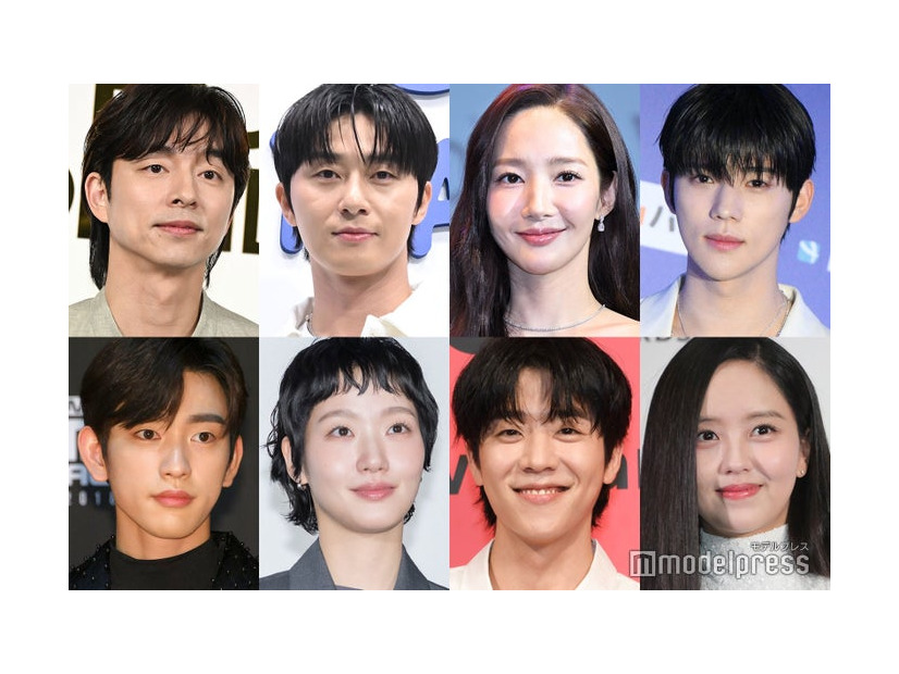 （上段左から）コン・ユ、パク・ソジュン、パク・ミニョン、ムン・サンミン（下段左から）パク・ジニョン、キム・ゴウン、チェ・ジョンヒョプ、キム・ソヒョン（C）モデルプレス
