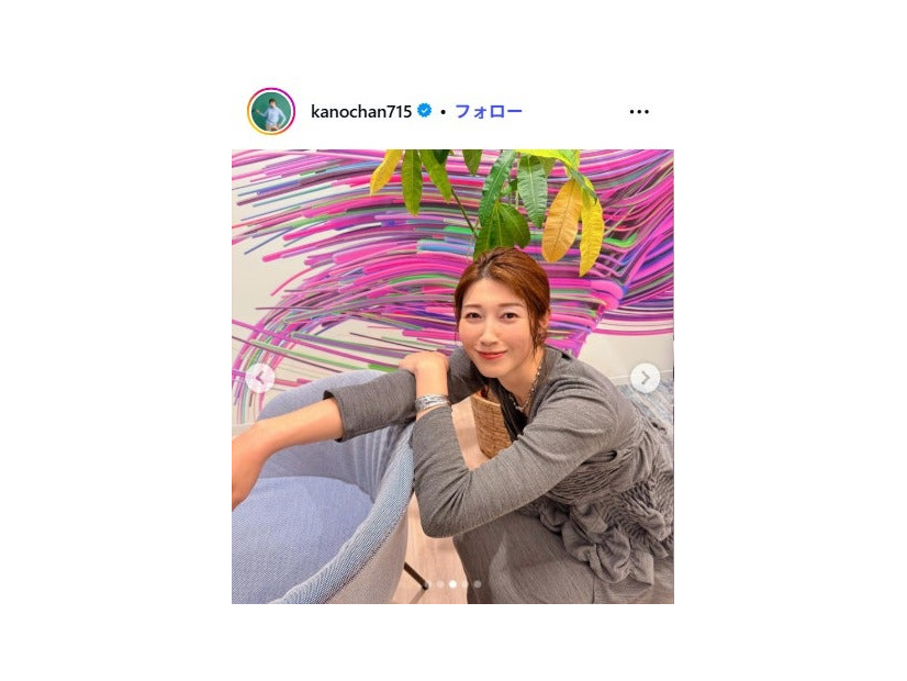 狩野舞子Instagramより