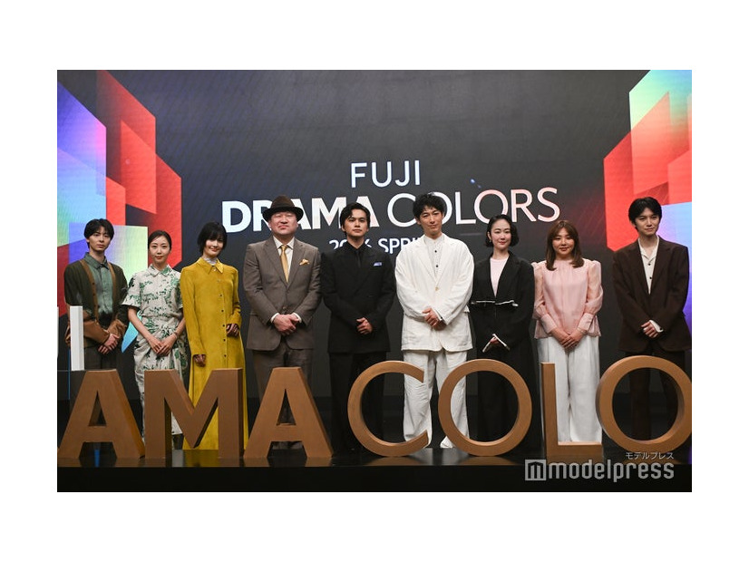 イベントに出席した（左から）高杉真宙、木南晴夏、橋本愛、佐藤二朗、北村匠海、ディーン・フジオカ、黒木華、野呂佳代、本郷奏多（C）モデルプレス