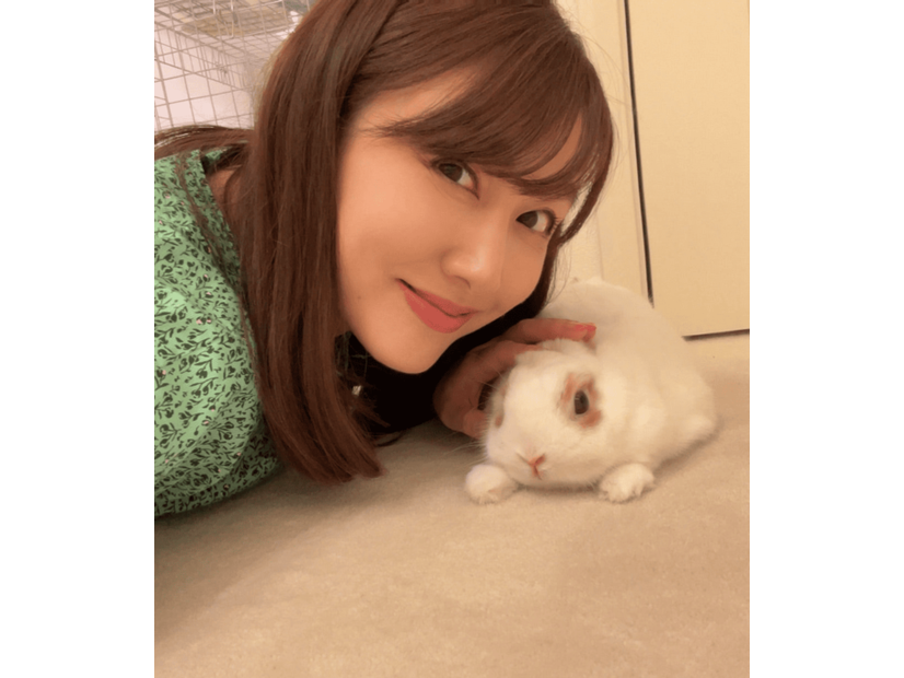 安めぐみ、愛兎・しろくんの旅立ちを報告＆家族との思い出SHOT公開「我が家をたくさん癒してくれた」
