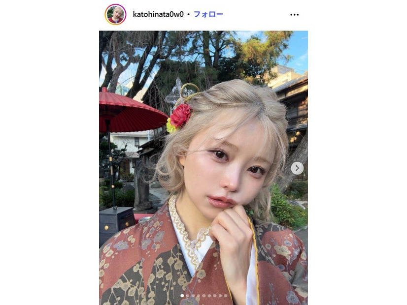 加藤ひなたInstagramより