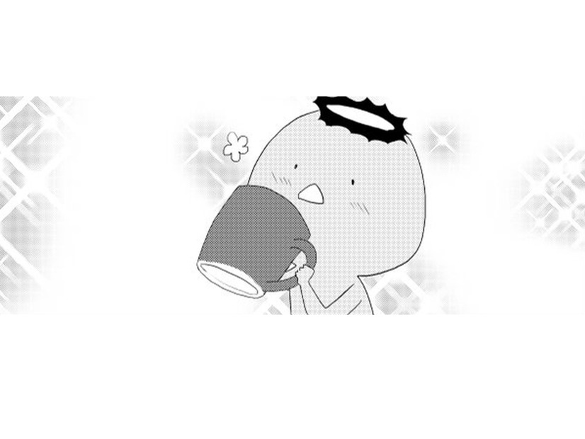 兄のためにコーヒーを入れていると、新し物好きなカッパが興味深々！ 飲んでみる？【ウチの百鬼夜行 #13】