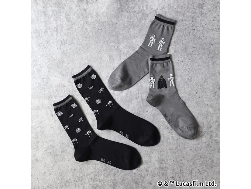 STAR WARS ソックス　ベイダー&トルーパー／ビークル