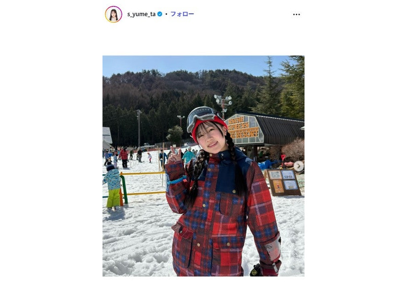 鈴木夢Instagramより