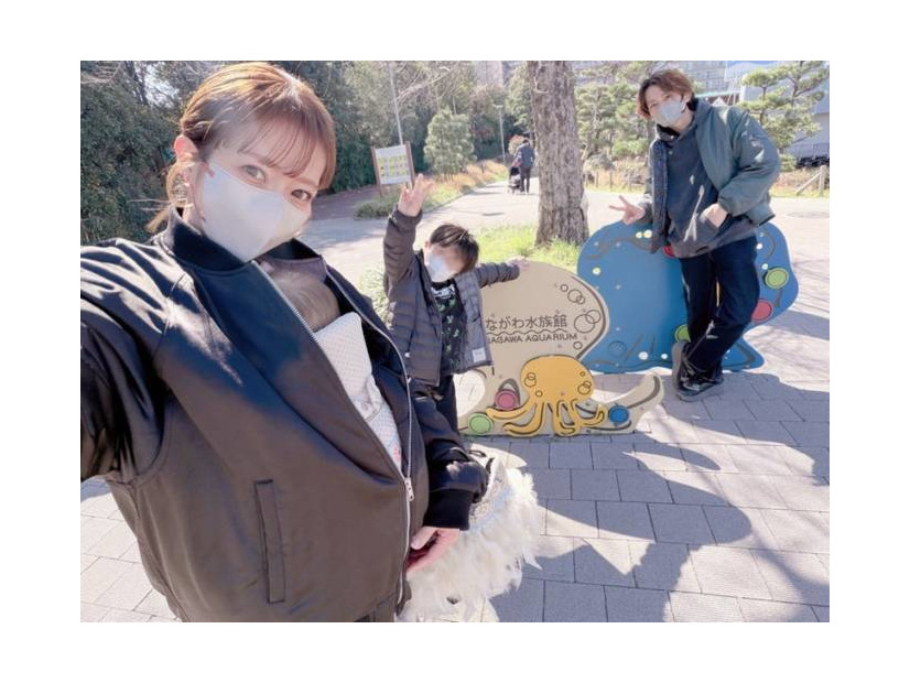 「ザ休日」辻希美、三男＆次女を連れて水族館へ！ほっこり家族SHOT公開「また行きたいね」