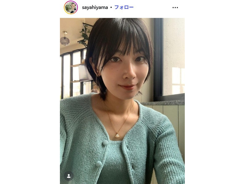 檜山沙耶Instagramより