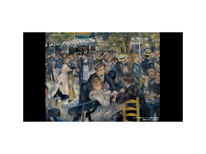 ルノワール「ムーラン・ド・ラ・ギャレットの舞踏会」