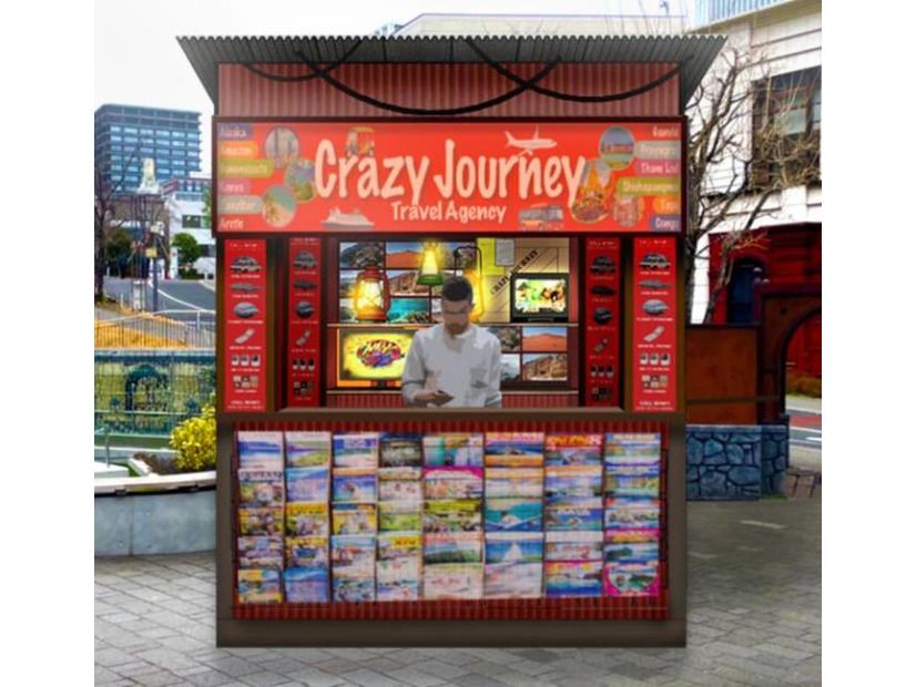 人気番組『クレイジージャーニー』の旅行代理店が赤坂に3月13日～17日の期間限定オープン