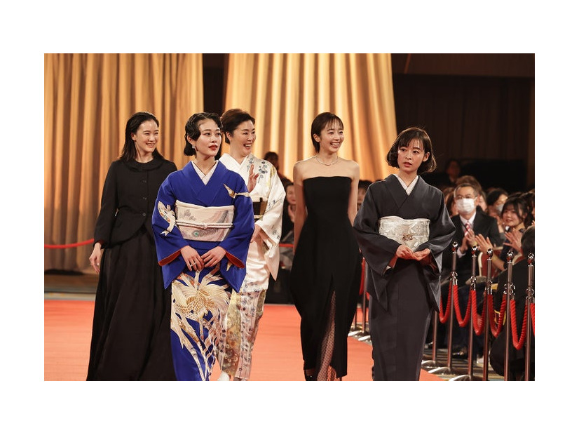 蒼井優、高畑充希、寺島しのぶ、森七菜、森田望智（C）日本アカデミー協会