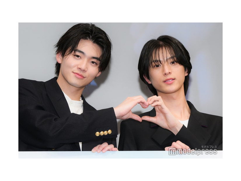 「コントラスト」完成披露試写会に出席した井内悠陽、阿久根温世（C）モデルプレス
