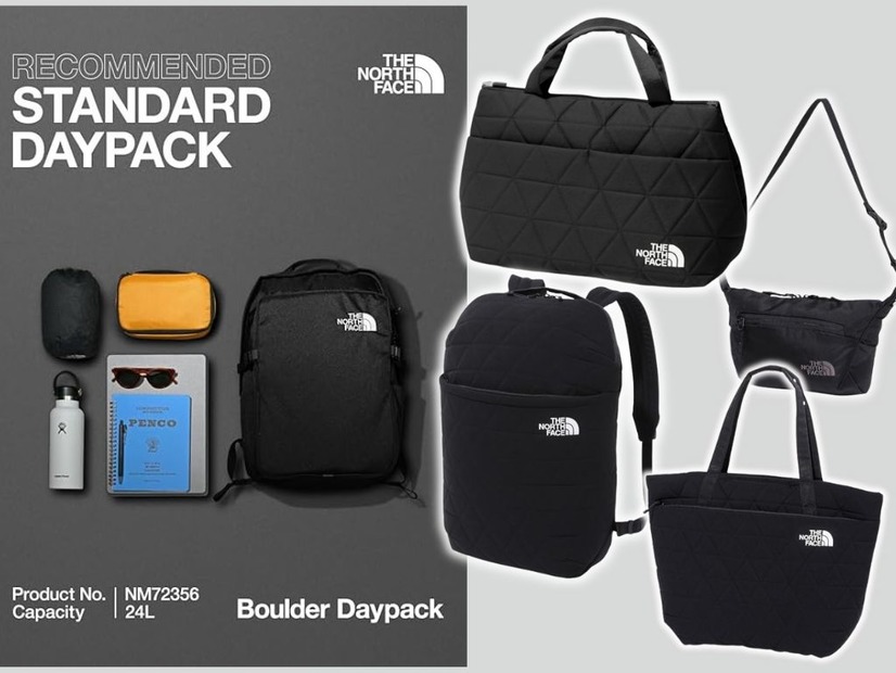 「ノースフェイスの黒バッグ」なら間違いない！ 使い勝手よすぎ＆どんな服にも似合う「天才バッグ」５選♪  ≪Amazon今トク情報≫