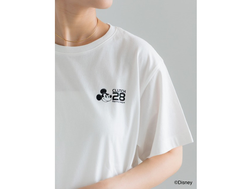 【Disney】MICKEY/ロゴプリントTシャツ©Disney