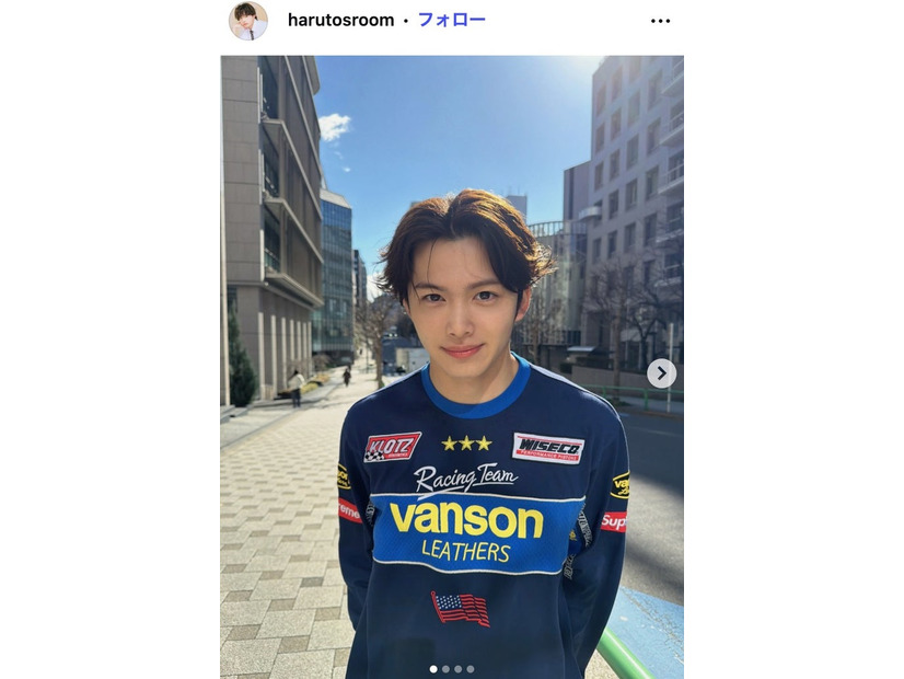 今井暖大Instagramより