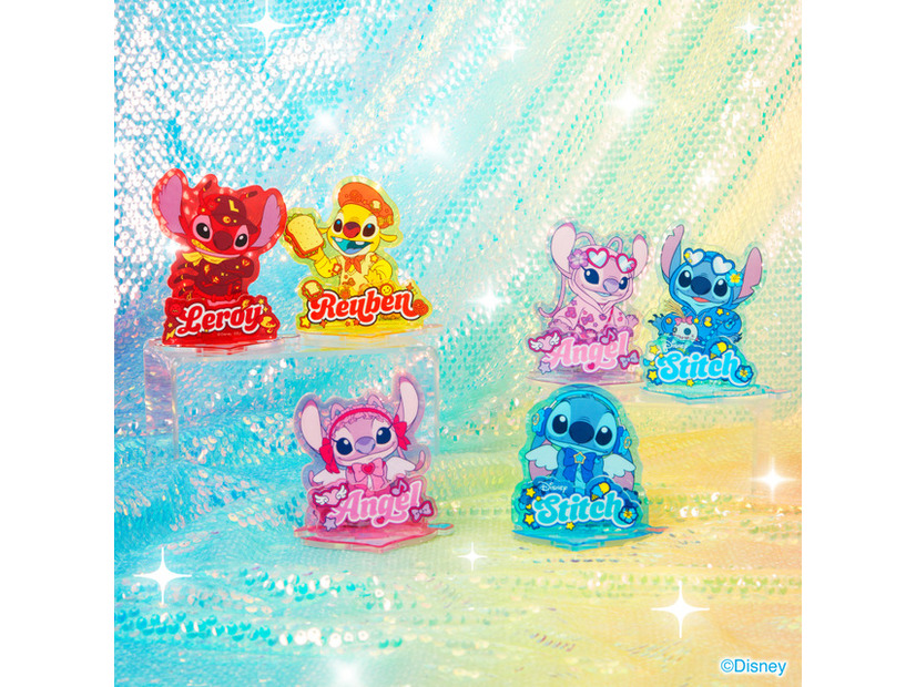 G賞／Happyくじ「Stitch Colorful Kawaii」©Disney