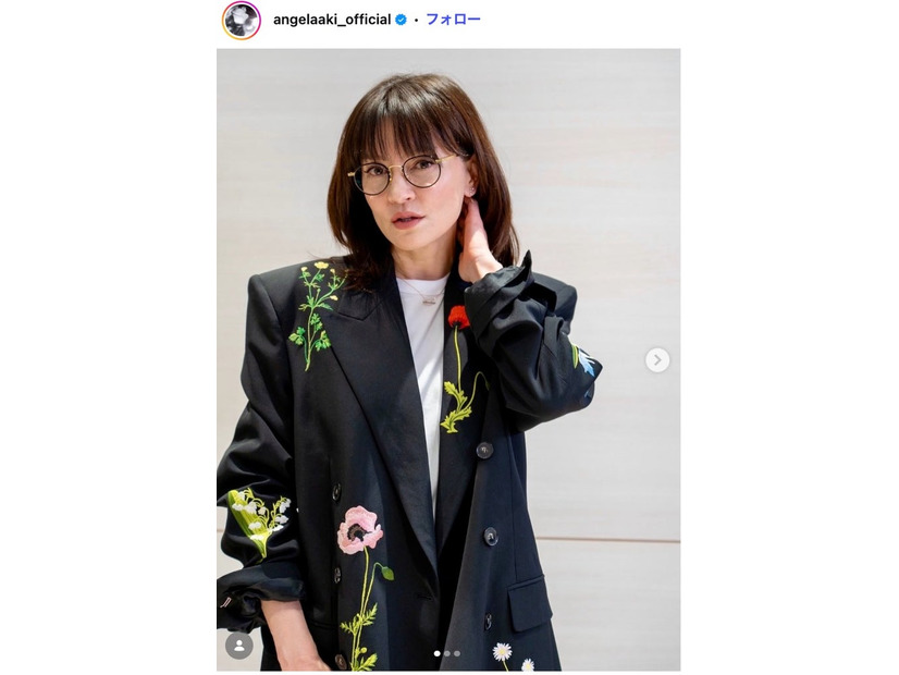 アンジェラ・アキ 公式Instagramより