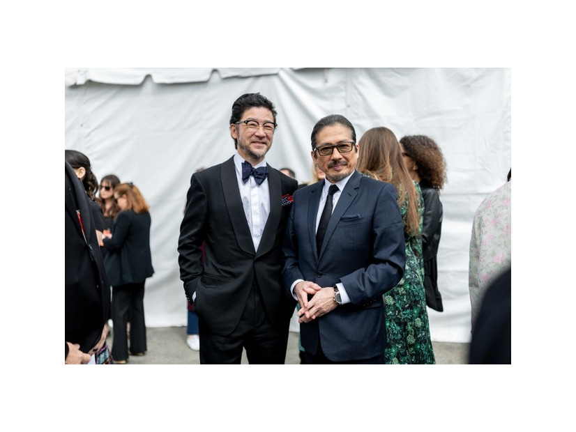 浅野忠信＆真田広之 Photo by Matt Winkelmeyer/Getty Images