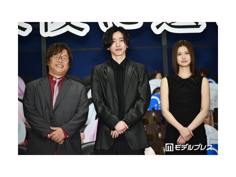 三木孝浩監督、ミチゲッタシュンスケこと道枝駿佑、生見愛瑠（C）モデルプレス