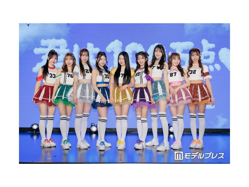 辺見桃和、板野成美、新居稚菜、堀口美澪、松山玲菜、中山萌乃香、小崎凛奈、北村陽奈、河合彩香（C）モデルプレス