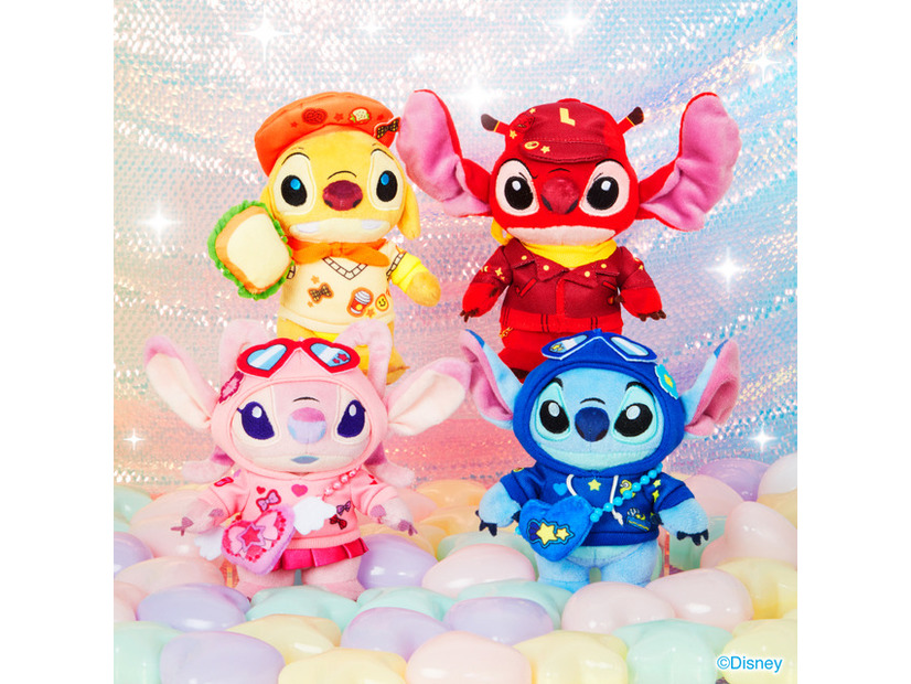 B賞／Happyくじ「Stitch Colorful Kawaii」©Disney