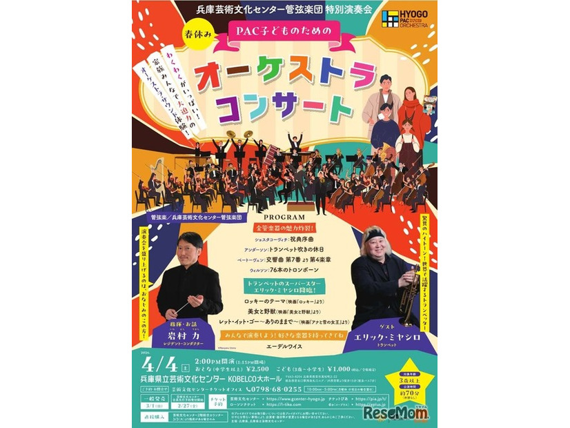 春休み PAC子どものためのオーケストラ・コンサート