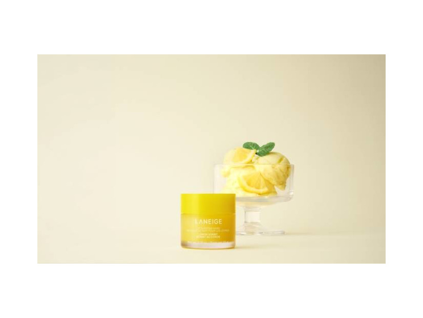 LANEIGE、爽やかなレモンシトラスの「レモンソルベ」リップマスクが春夏限定で登場