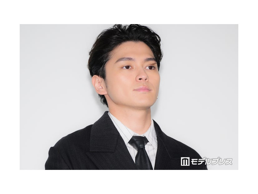 「ゴールデンカムイ 網走監獄襲撃編 」大ヒット御礼舞台挨拶に登壇した眞栄田郷敦（C）モデルプレス